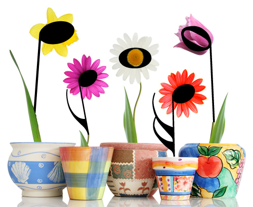 spring-concert-flowers-notes